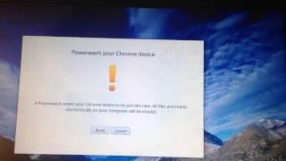 How to Reset Your Chromebook Back To Factory Default aka Powerwash