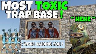 RUSTS MOST TOXIC TRAP BASE! *Players Raging*