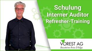 Interner Auditor Refresher-Training - Praxistipps eines Zertifizierungsauditors