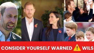 "SEE HOW PRINCE HARRY PULLS MEGHAN CLOSER"WILLIAM MUST UNDERSTAND THAT ARCHIE&LILIBET ARE OFF LIMITS