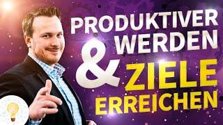  PRODUKTIVITÄT STEIGERN  - 5 IDEEN für mehr Produktivität, Fokus und Erfolg - (Animationsvideo)