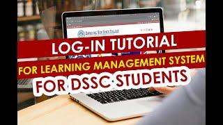 DSSC LMS Log in Tutorial for PC (STUDENT)