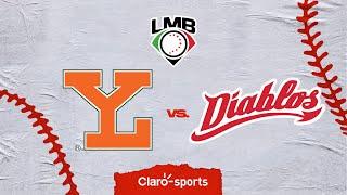 Diablos Rojos del México vs Leones de Yucatán, en vivo | Liga Mexicana de Béisbol | Juego 1