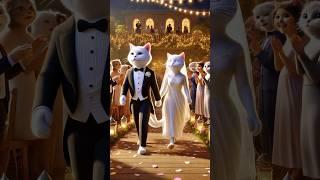 Cat Rescue to Wedding: A Love Story #shorts #cat #cute