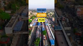 Is it possible? 100 Day Action Plan#indianrailways#train#railway#info#future#trains#railways#vb