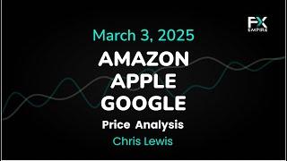 Amazon, Apple and Google Price Forecast: AMZN, AAPL and GOOG Technical Analysis (03/03)