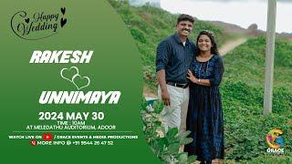 Rakesh Unnimaya | Holy Matrimony | 30th May 2024