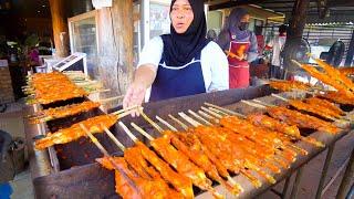 Thailand Street Food  - HALAL THAI BBQ Chicken + HUGE SEAFOOD Feast in Krabi!!