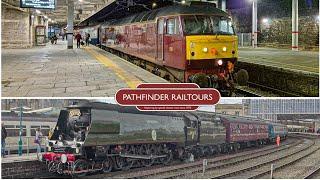 Newport to Carlisle ‐ On board Pathfinder Tours' The Settle & Carlisle Spring Express with 34067!