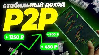 СТАБИЛЬНЫЙ ДОХОД НА P2P | ПРОВЕРЕННЫЕ СВЯЗКИ ДЛЯ АРБИТРАЖА КРИПТЫ