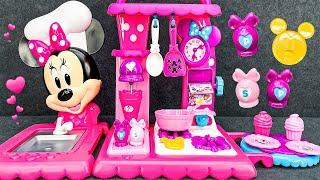 TOY COLLECTION | Disney Collection ASMR, Unboxing Minnie Mouse Kitchen Set Toys Cooking Video