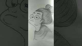 easy pencil sketch drawing video#drawing#art video#shorts.