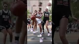 Juju Watkins Be Clowning In Streetball  #basketball