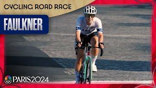 Kristen Faulkner SHOCKS in women's road race gold medal victory for Team USA | Paris Olympics