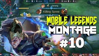 (GATOT KACA) Mobile Legends Montage #10 Highlights Moonton