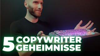 Die einzigen 5 Copywriting-Tipps, die du kennen musst