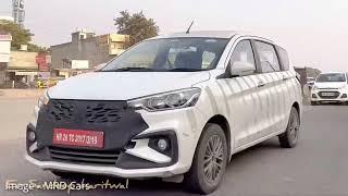 2022 Maruti Ertiga facelift spiedImage - MRD Cars