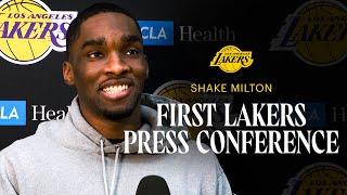 Shake Milton discusses joining the Lakers