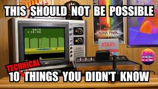 Atari VCS/2600 - 10 TECHNICAL Things You Didn't Know