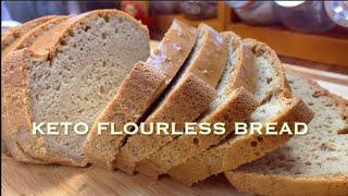 KETO FLOURLESS BREAD 