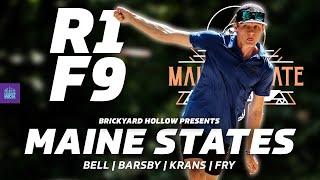 2024 Maine State Championships | R1F9 FEATURE | Bell, Barsby, Krans, Fry | Gatekeeper Media