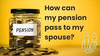 How a reversionary pension works