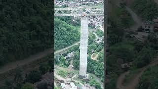 The world’s tallest Railway pier bridge is set to revolutionize connectivity in the Northeast.