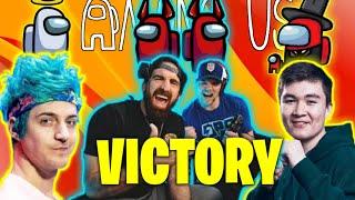 Among US Victory Against Ninja & Fresh || DPG || Dude Perfect Gaming