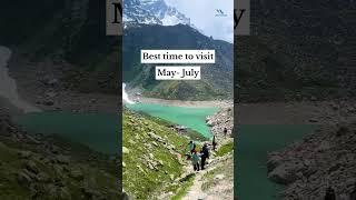 satopanth lake trek #mountains #satopanth #treking #hikingadventures #badrinath_temple