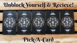 Unblock Yourself & Receive With Spirit's Help! | Pick-A-Card