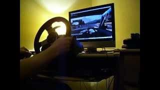 Live For Speed cruising video with Logitech G27