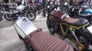 Cafe racer custom exhibition