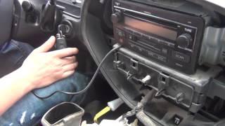 GTA Car Kits - Toyota Tundra 2003-2006 iPod, iPhone and AUX adapter installation