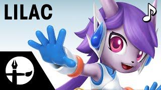 Lilac Smashified - Time Lapse Painting (Music by Nathanael Platier)