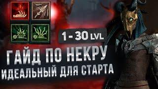 Легкий старт за Некра 1-30 lvl очень легко! Инструкция к некроманту - билд DiablO IV