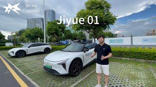 A full review on the Jiyue 01 mid-sized SUV and an intelligent Chinese electric car