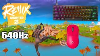 SteelSeries Apex Pro Mini ASMR  Solo Gameplay  Satisfying Keyboard Fortnite 240 FPS 4K