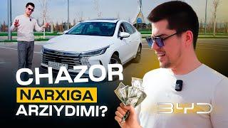 BYD Chazor Hybrid benzin rasxodi qancha? Qanchada 100km/s tezlikka chiqa oladi? | O'zbekcha obzor