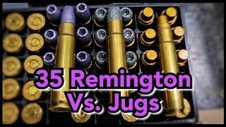 Water Jugs Vs. @cw2a 200gr Hollow Points and 158gr Brazos SWC In The 35 Remington 336 Marlin