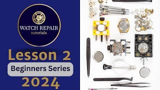 The  1st Nine Tools Needed to Learn Watch Repair