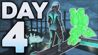 Tekking Out the Ice Cave and Taming Carchars for OSDs/Veins! - ARK PvP