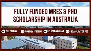 Fully Funded Scholarship @ Uni of Tasmania|No Application Fee| Tuition-Free|Monthly Stipends