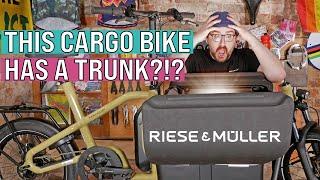 Cargo Bike Review: A Look at the New Carrie Compact eCargo BIke from Riese & Muller!