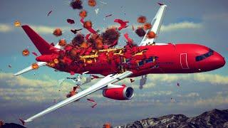 Airplane Crashes & Shootdowns #43 | Besiege