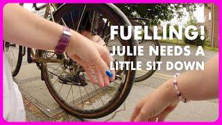 Julie Bonks In Town | Vegan Lunch Shopping Trip | Charge Plug Basket Bike | AM5300 Steel Gravel Bike