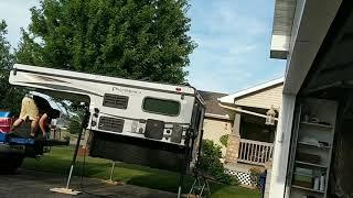 Loading Palomino Truck camper!