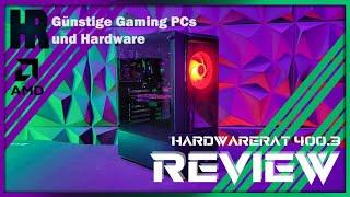 Gaming-PC HardwareRat 400.3 für € 489,99 im Review + Giveaway!