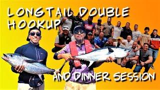 Longtail Tuna Double Hookup & Dinner Session