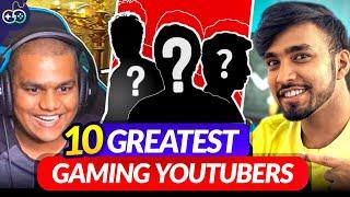 10 GREATEST Gaming YouTubers In India 