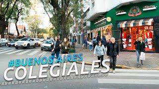 Recorriendo COLEGIALES I BUENOS AIRES I ARGENTINA I 4K Walking Tour VLOG